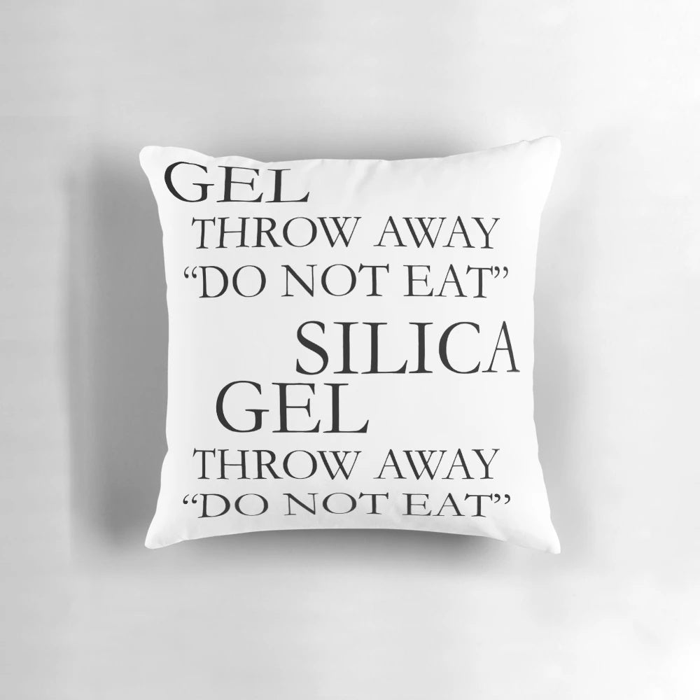 Silica gel packets for absorbing moisture and preventing mold and mildew