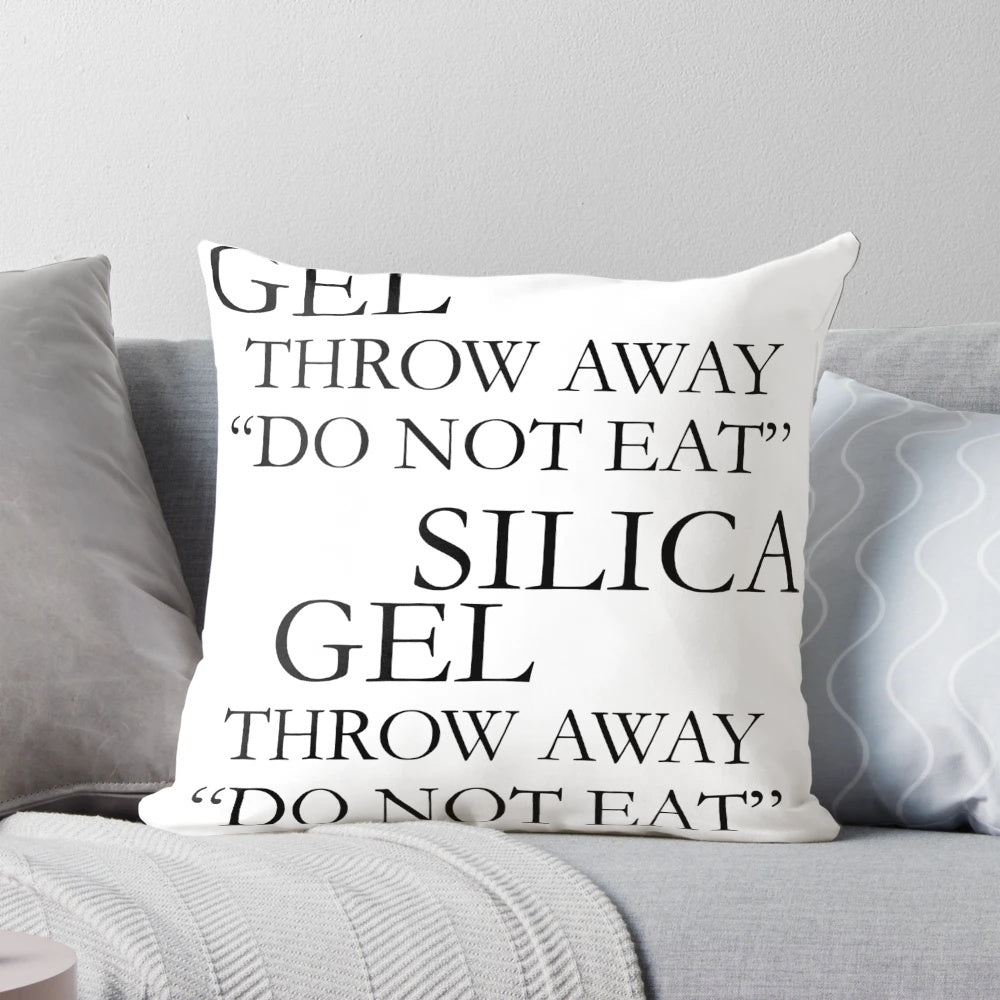 Silica gel packets for absorbing moisture and preventing mold and mildew
