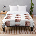 Verstappen-Inspired Plush Blanket with Sphere Design