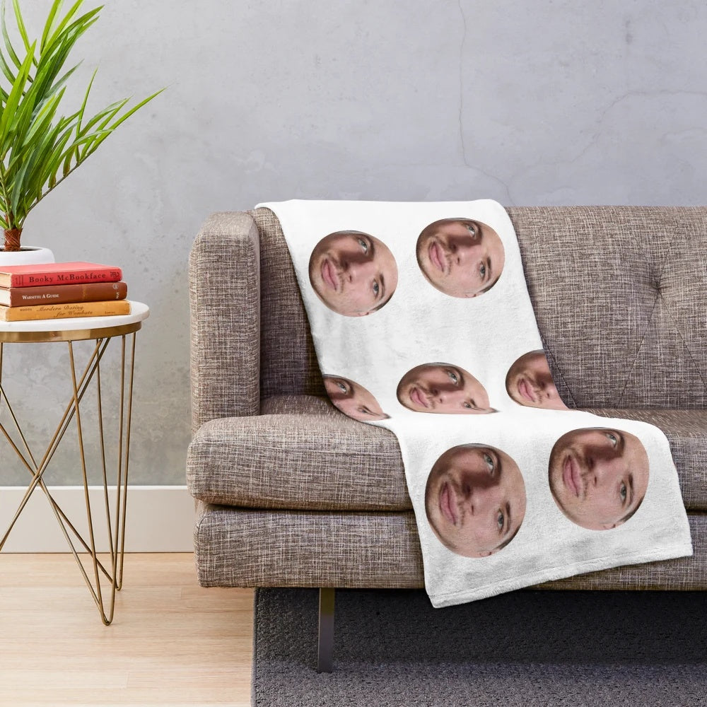 Verstappen-Inspired Plush Blanket with Sphere Design