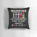 Vexillology flag collector pillow with love flag design