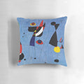 Colorful abstract pattern inspired by the iconic artwork of Spanish artist Joan Miro