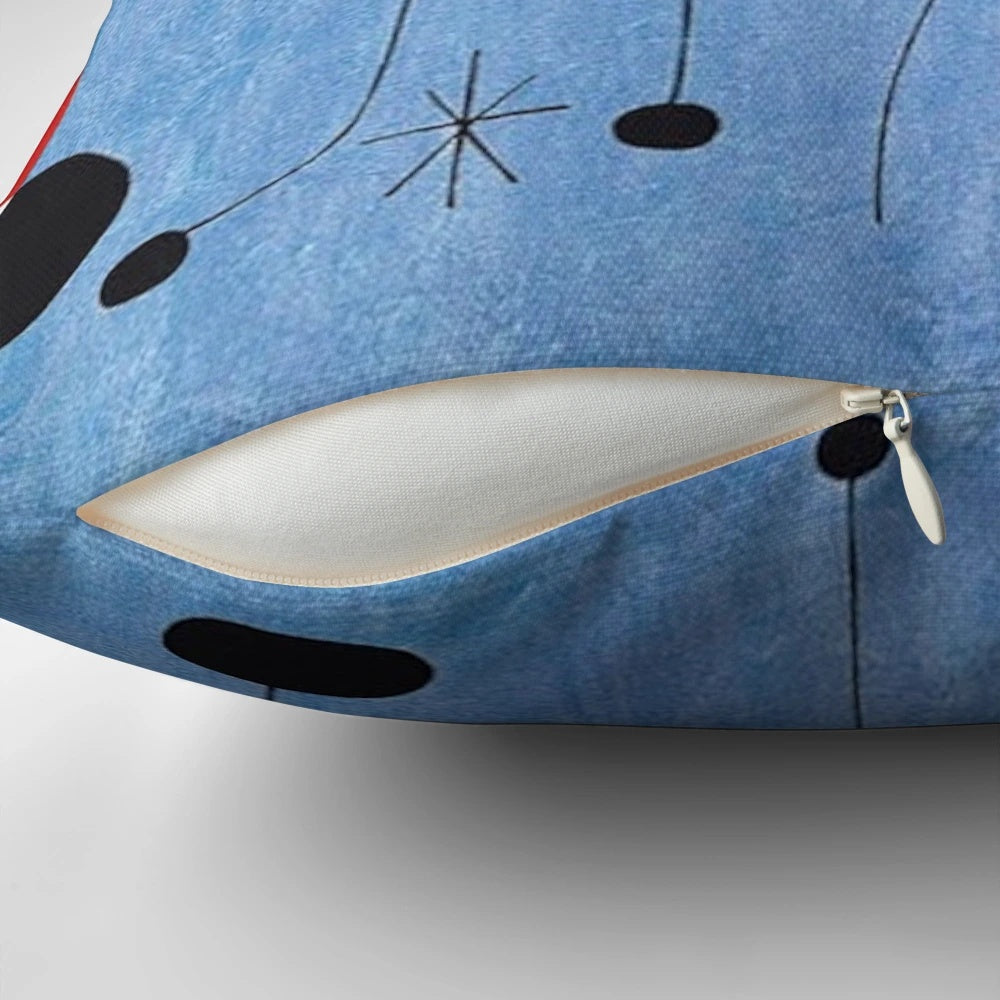 Colorful abstract pattern inspired by the iconic artwork of Spanish artist Joan Miro