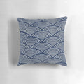 Vibrant abstract patterned pillow featuring a colorful graphic design, perfect for summer and nature-inspired home decor.