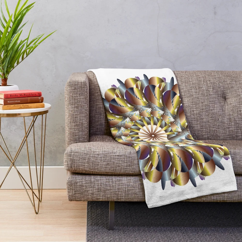 Vibrant and Cozy Designer Plush Blanket