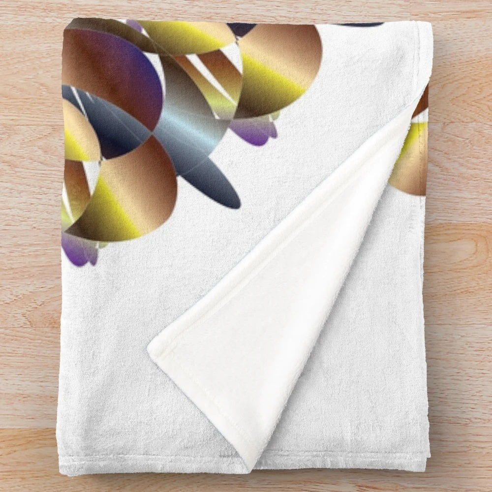 Vibrant and Cozy Designer Plush Blanket