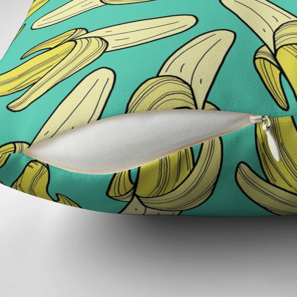 Lush, green BANANA - JADE Pillow for a restful, plant-based sleep experience.