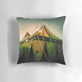 Colorful and whimsical circus-themed pillow, featuring a lively design that adds a touch of playfulness to any room.