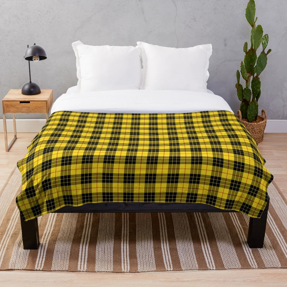 Clan MacLeod Tartan Plush Blanket