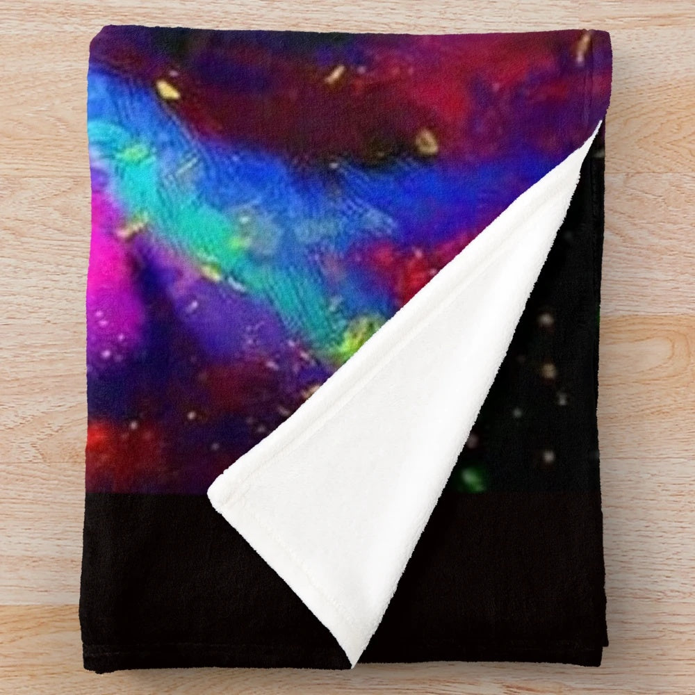Colorful dachshund dog pop art design on plush blanket