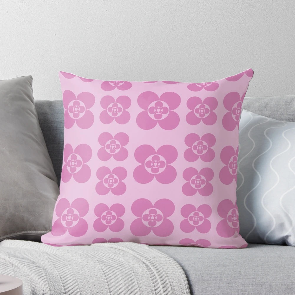 Colorful ethnic geometric pattern pillowcase