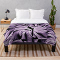 Colorful plush blanket with fire dancer design, inspired by Dave Matthews Band