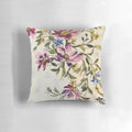 Vibrant floral "Summer of Scotland" handpainted throw pillow