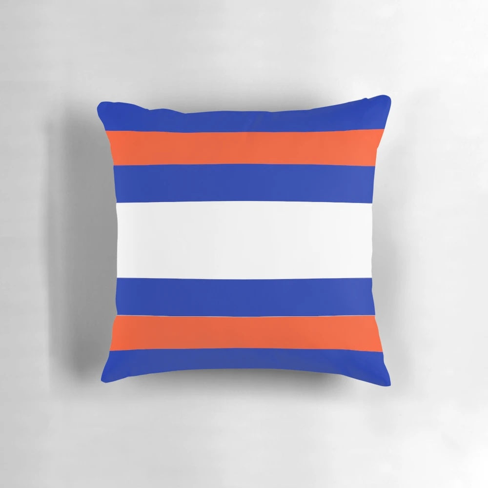 Florida Gators Stripes Decorative Throw Pillow