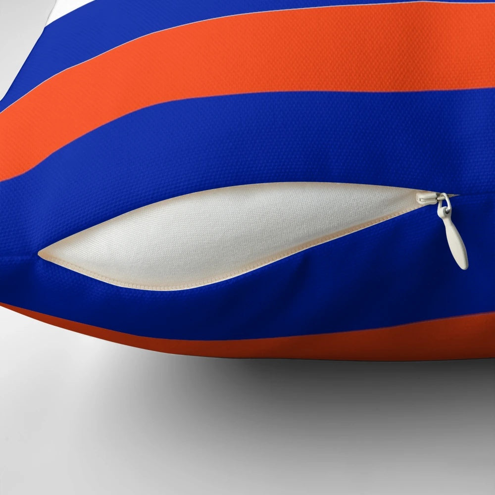 Florida Gators Stripes Decorative Throw Pillow