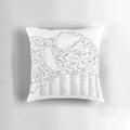 Colorful pillow featuring all the iconic Formula One circuit designs