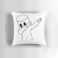 Colorful Fortnite-themed decorative pillow with fun gaming design