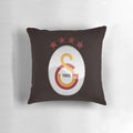 Galatasaray Logo Pillow with Vibrant Red and Yellow Colors