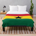 Ghana national flag plush blanket
