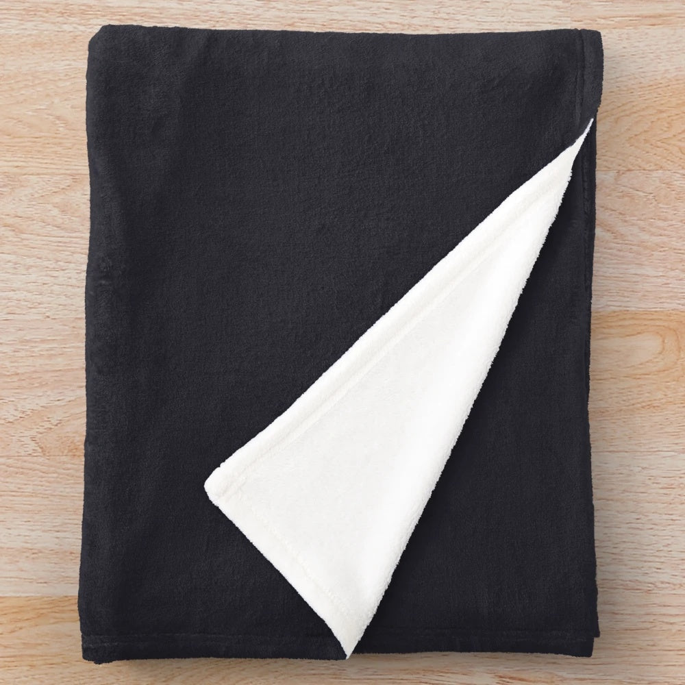 Just Shapes and Beats-themed plush blanket featuring vibrant colors and gaming elements