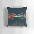 Colorful mandarin fish pillow design for aquarium and fish lovers