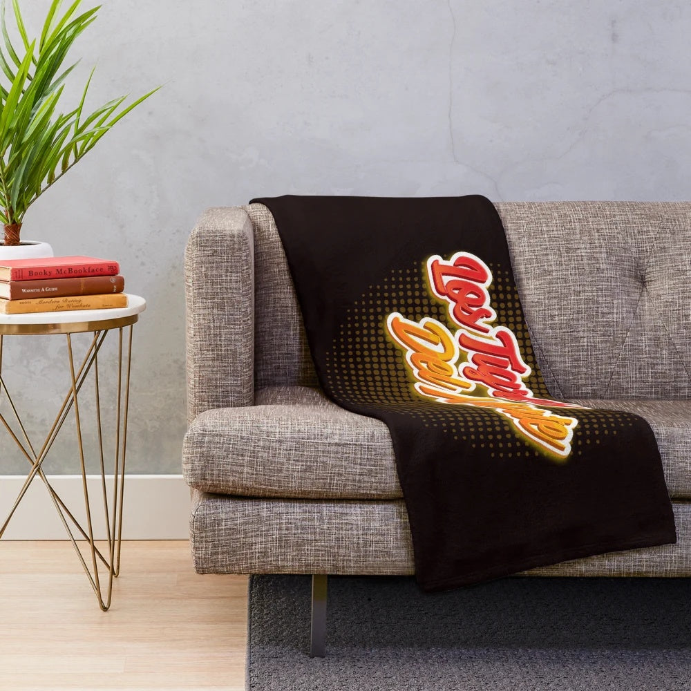 Mexican band inspired plush blanket