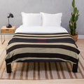 Vibrant Navajo-inspired plush blanket with geometric patterns