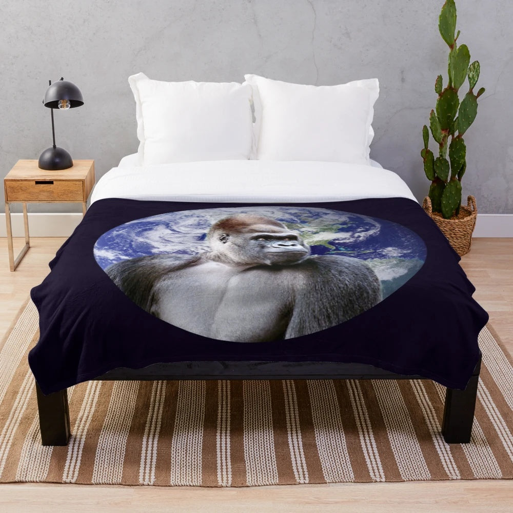 One World Plush Blanket - Colorful and Trendy Home Decor