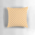 A colorful, patterned pillow featuring the iconic orange hue of the Tennessee Volunteers.
