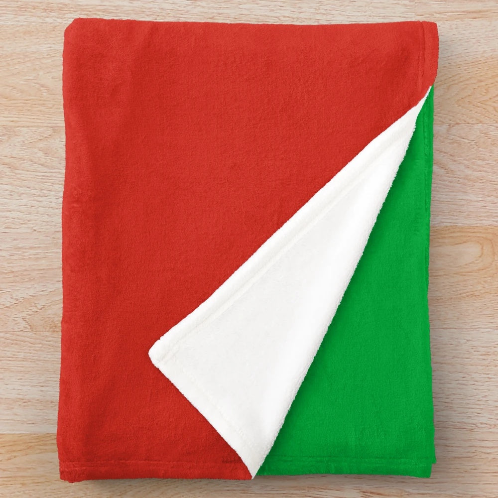 Pahlavi Persian Flag Plush Blanket