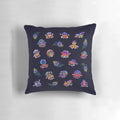 Colorful Peacock Spider Pillow with Intricate Markings