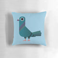 Colorful pigeon-shaped pillow for stylish home accents