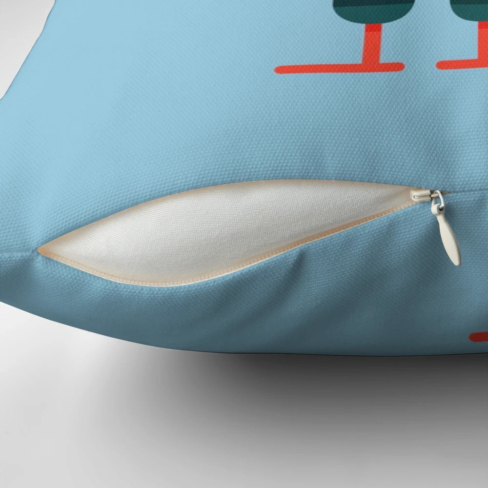 Colorful pigeon-shaped pillow for stylish home accents