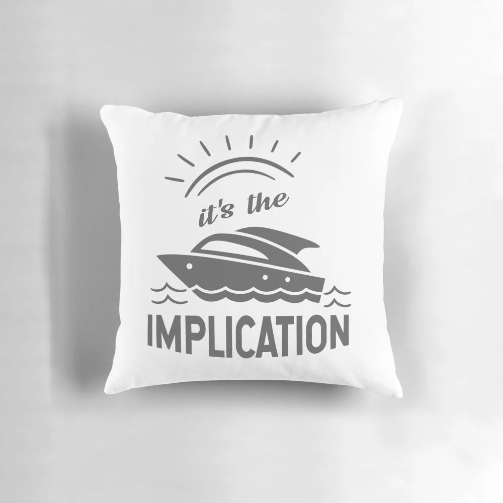 Colorful pillow featuring a humorous design inspired by the popular comedy TV series 'It's Always Sunny in Philadelphia'