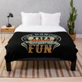 Line dancing plush blanket for dance lovers