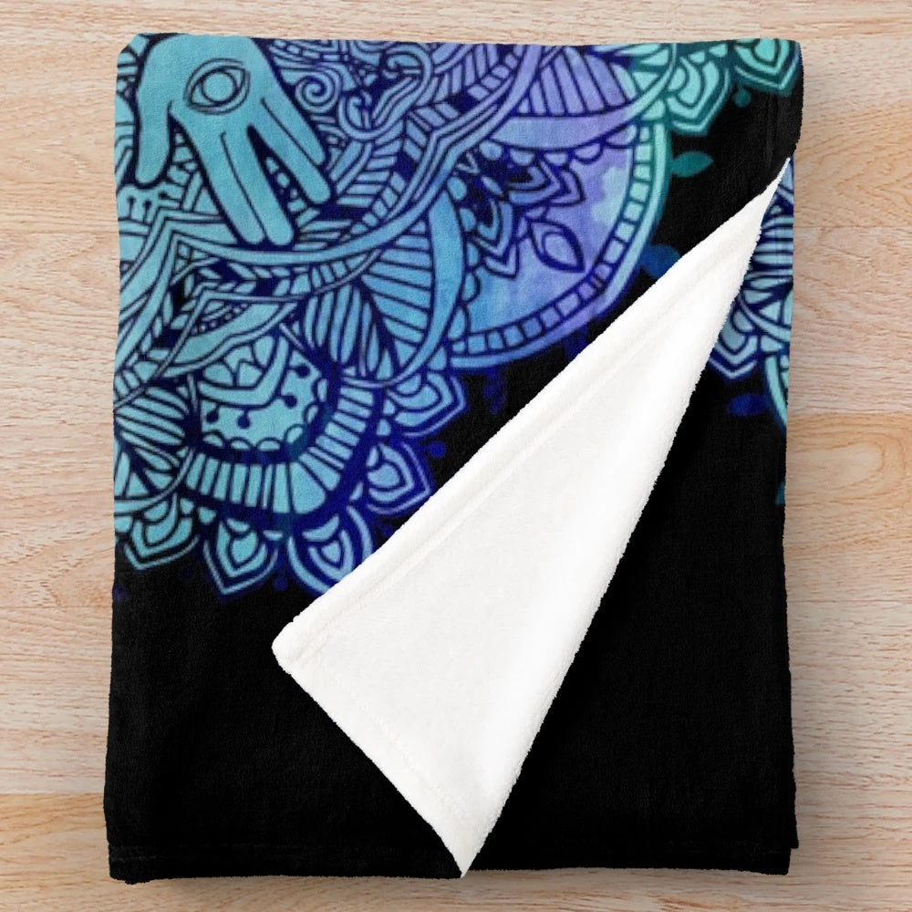 Rezz Mandala Plush Blanket - Soft and Cozy Blanket for Music Lovers