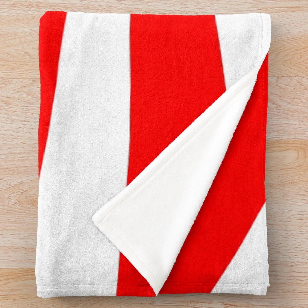Rising Sun Plush Blanket for Car Enthusiasts