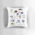 Colorful Stingray Species Pillow for Aquatic-Themed Home Decor