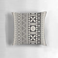 Decorative pillow featuring vibrant tapa patterns from the South Pacific islands
