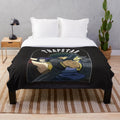 Vibrant Trapstar Anime-Inspired Plush Blanket