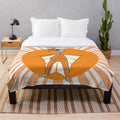 Vectored plush blanket featuring popular meme characters