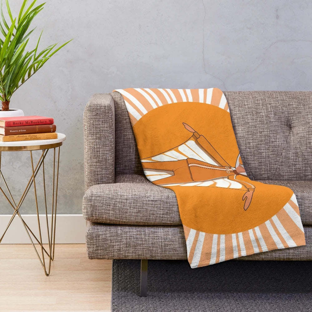 Vectored plush blanket featuring popular meme characters