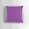 Violet, mauve, and purple solid color decorative pillow for minimalist home decor