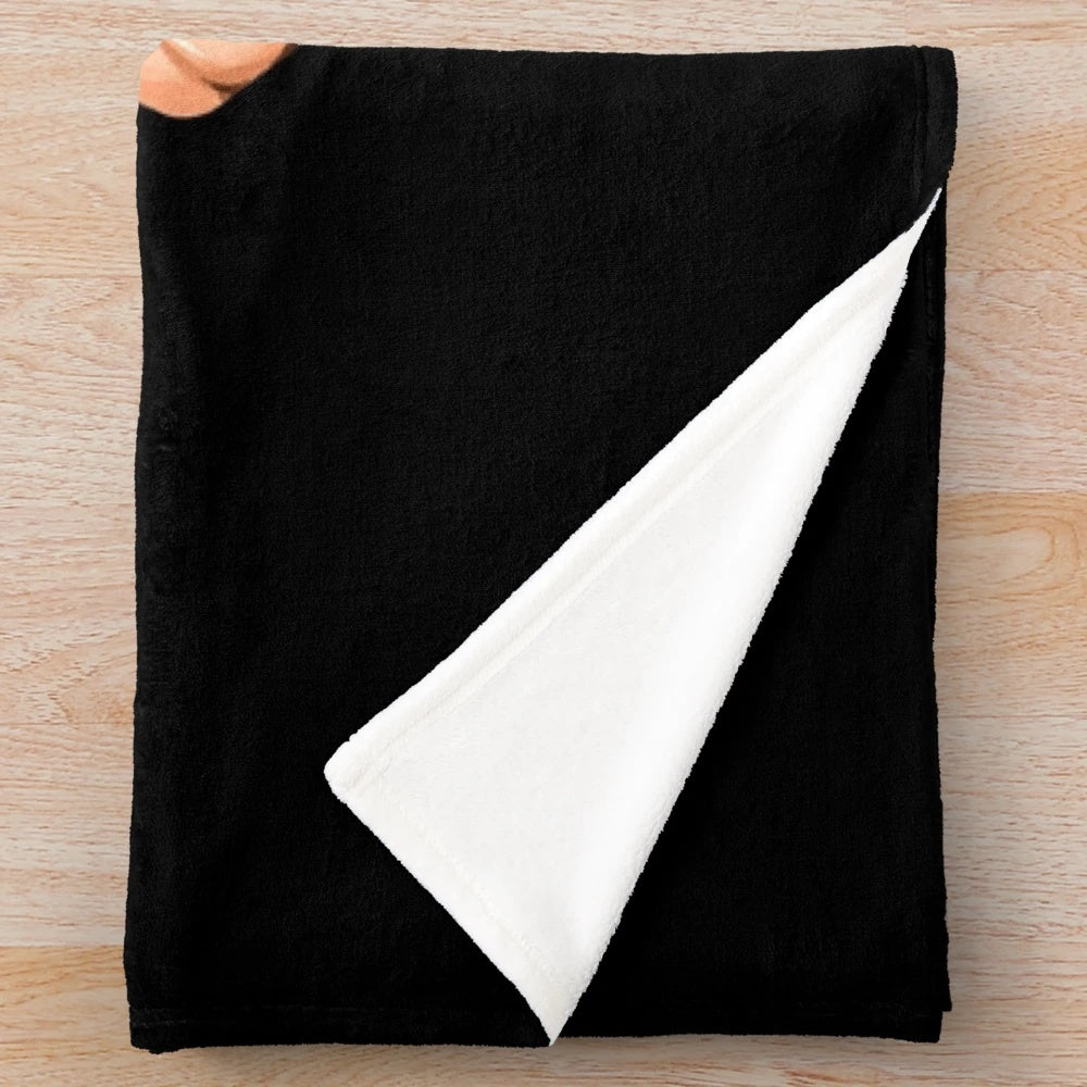 Plush blanket featuring Vic Fuentes of Pierce the Veil band