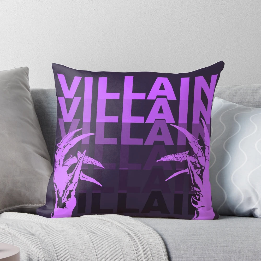 Villain! League of Legends KDA Pillow featuring Evelynn, Akali, Ahri, and Kai'Sa