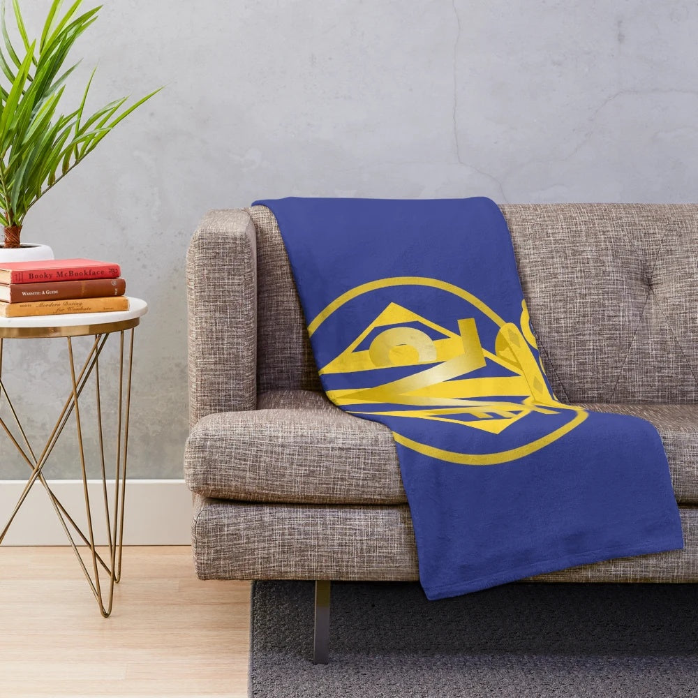 Soft and cozy Villarreal plush blanket for football enthusiasts