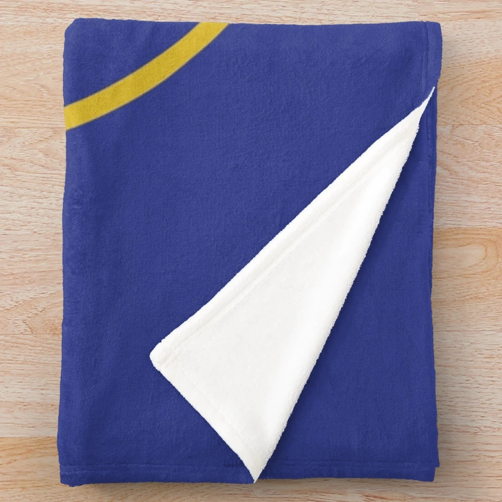 Soft and cozy Villarreal plush blanket for football enthusiasts