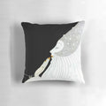 Vintage 1932 Harpers Bazaar magazine advertising print pillow featuring fashion, jewelry, and accessories from the era.
