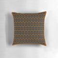 Vintage 1970s Hornsea Pottery Brown Heirloom Decorative Pillow