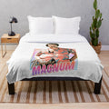 Magnum P.I. inspired 80s style plush blanket